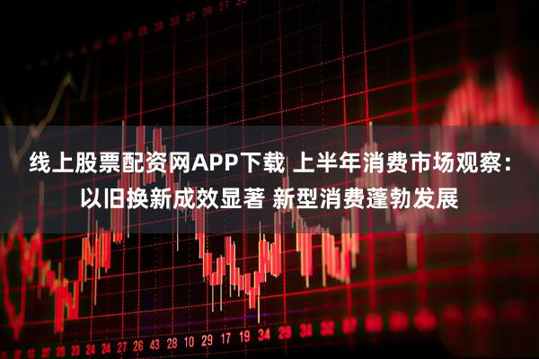 线上股票配资网APP下载 上半年消费市场观察：以旧换新成效显著 新型消费蓬勃发展